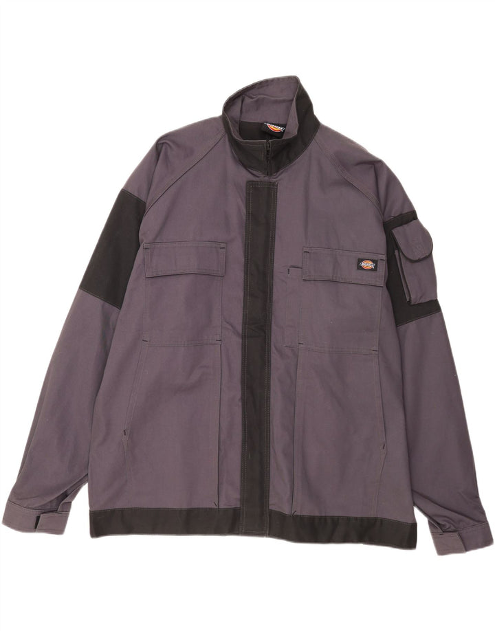 Dickies Herre Utility Jacket UK 46 3XL Grå Colourblock Bomuld