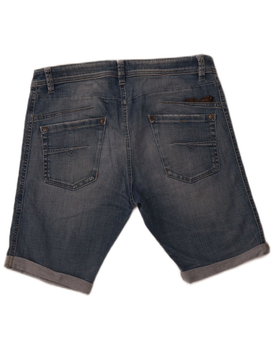 Diesel Herre Darron Tapered Denim Shorts W32 Medium Blue Bomuld