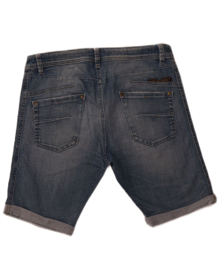 Diesel Herre Darron Tapered Denim Shorts W32 Medium Blue Bomuld