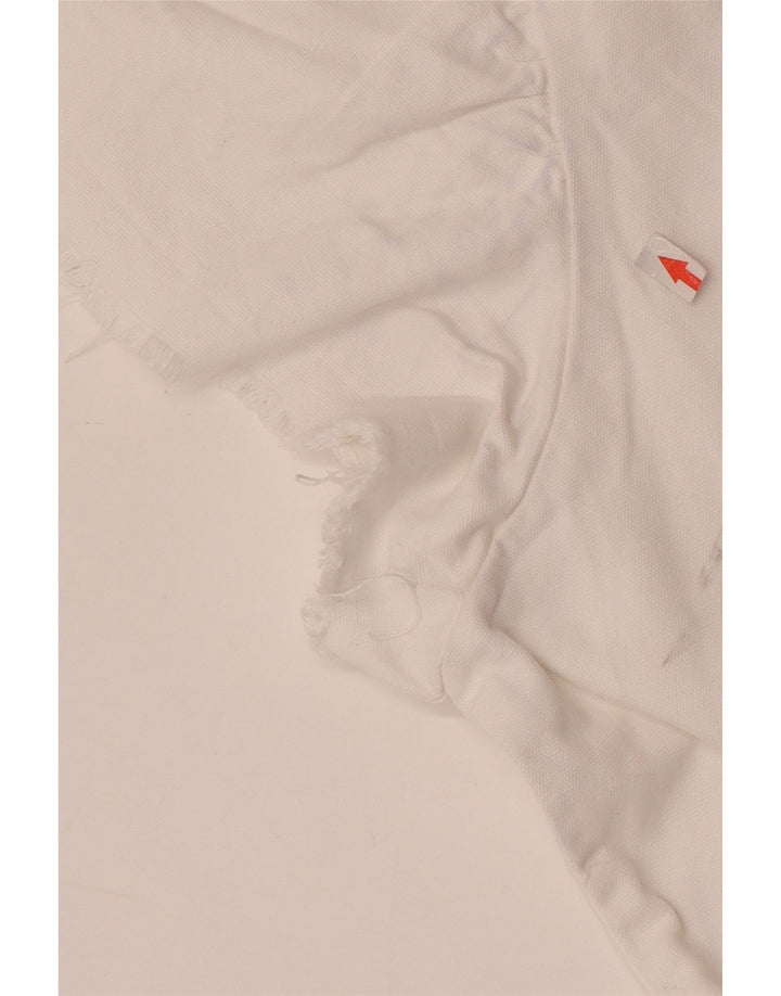 Zara Jumpsuit UK 12 Medium White Bomuld
