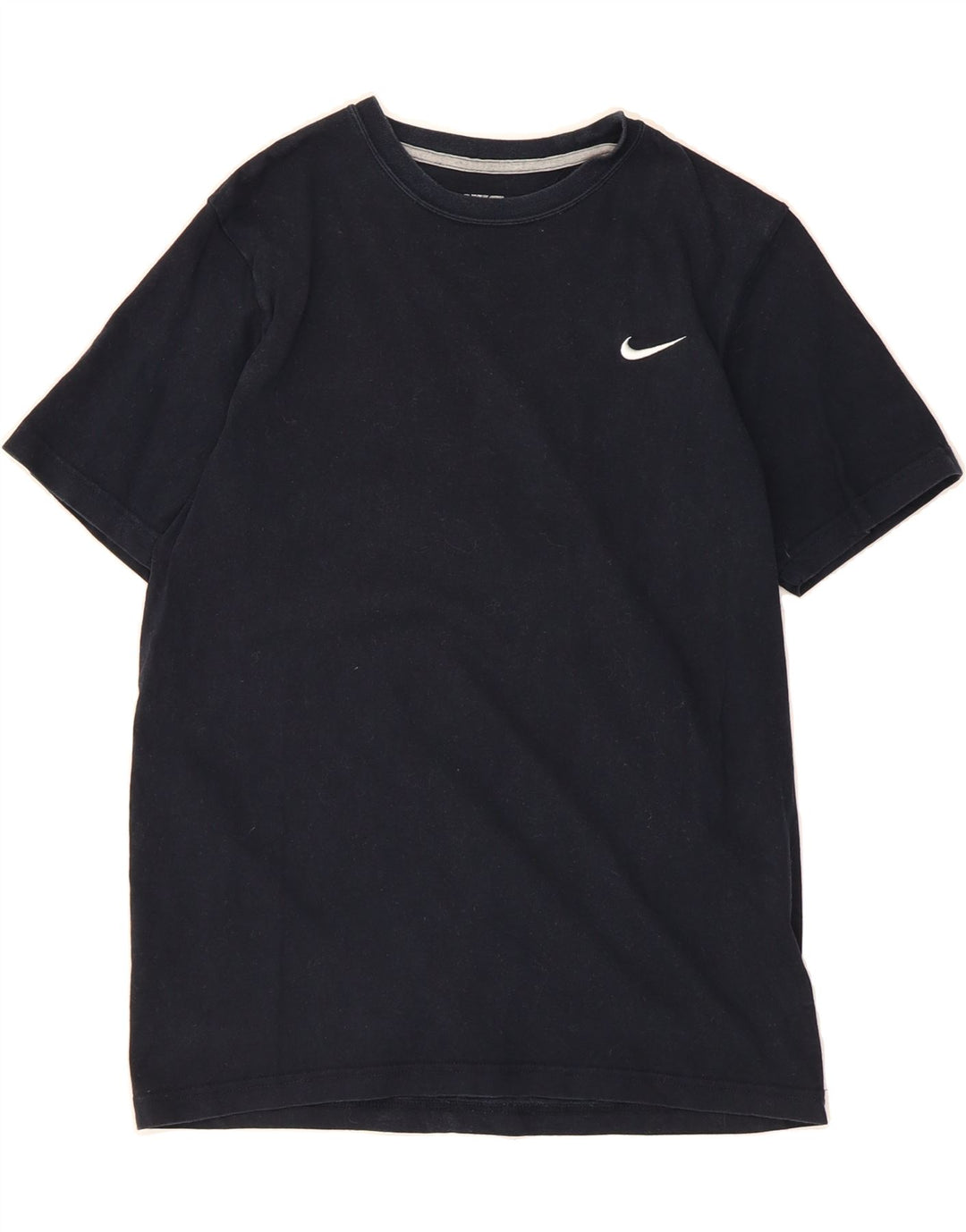 NIKE Womens Regular Fit T-Shirt Top UK 12 Medium Navy Blue Vintage Nike and Second-Hand Nike from Messina Hembry 