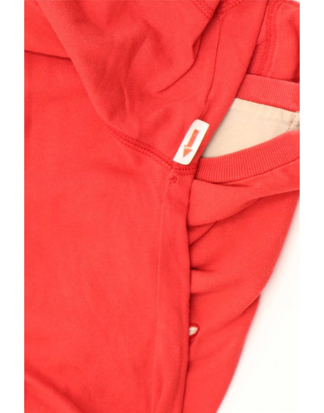 Champion Herre Grafisk T-Shirt Top Stor Rød Bomuld
