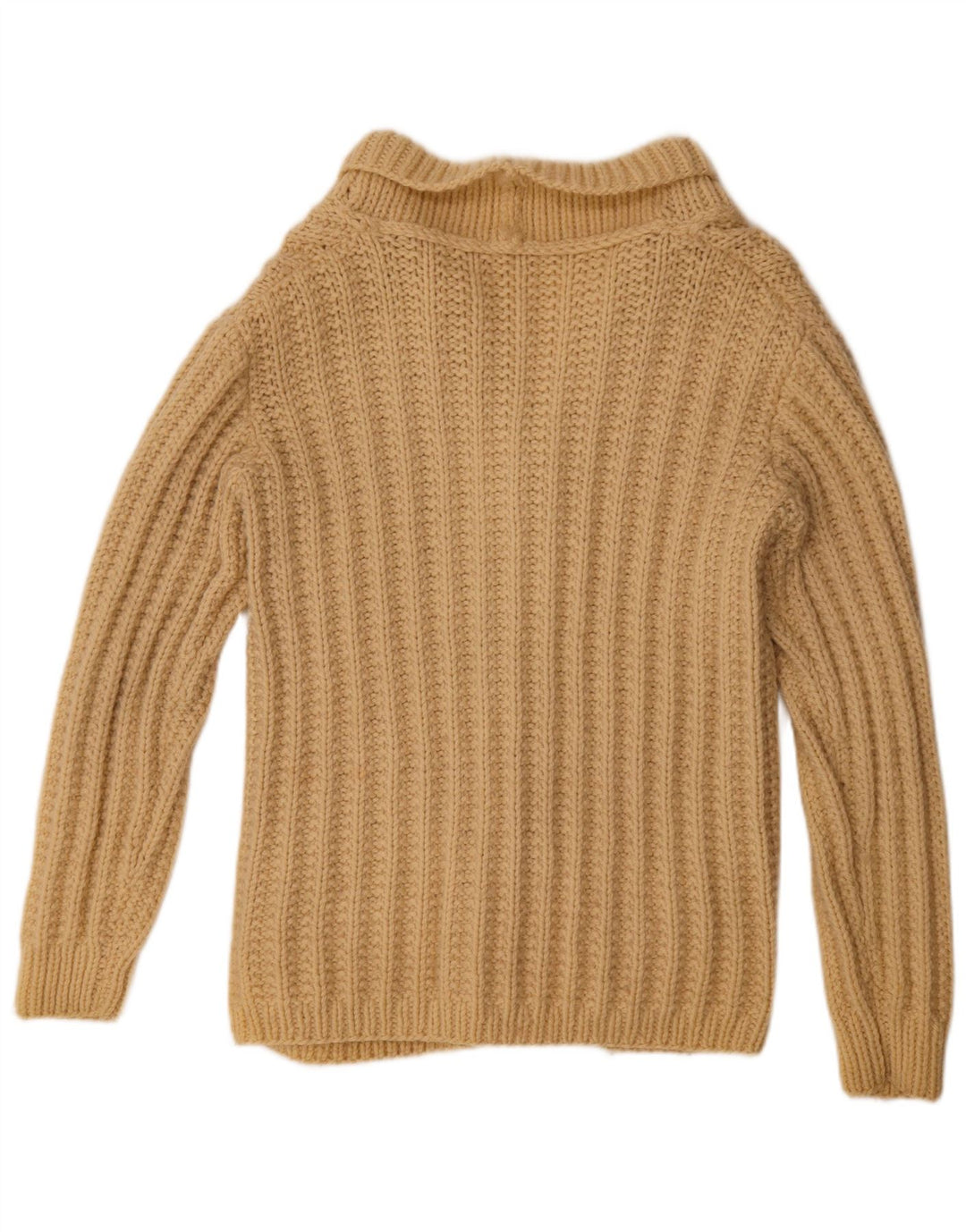 Vintage herre cardigan sweater XL Beige