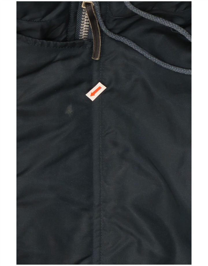 Rifle Herre Type G-1 Hooded Bomber Jacket UK 40 Large Navy Blue