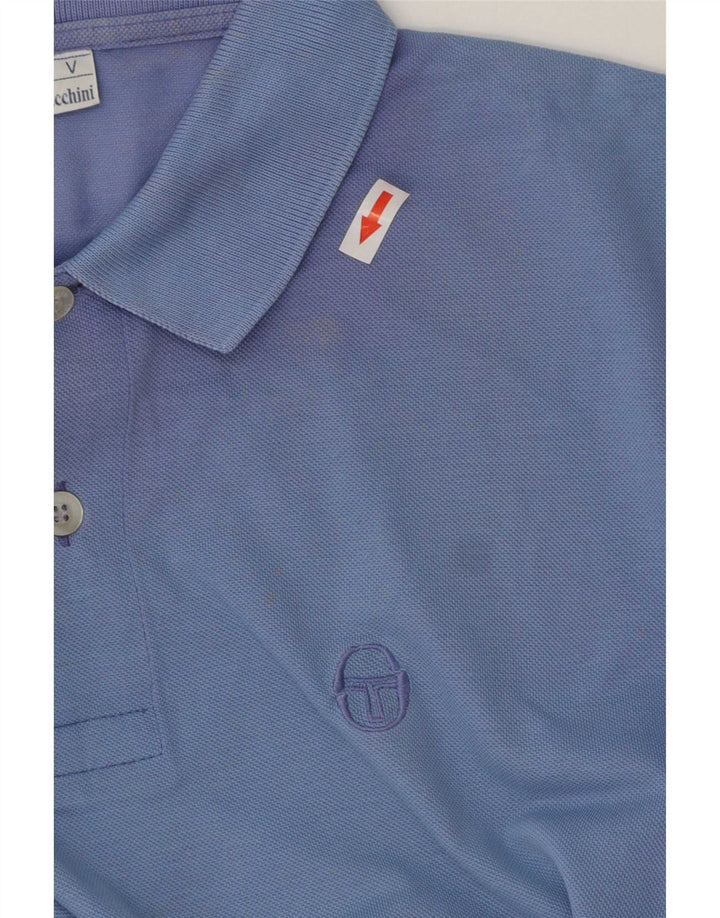 Sergio Tacchini herre poloskjorte stor blå