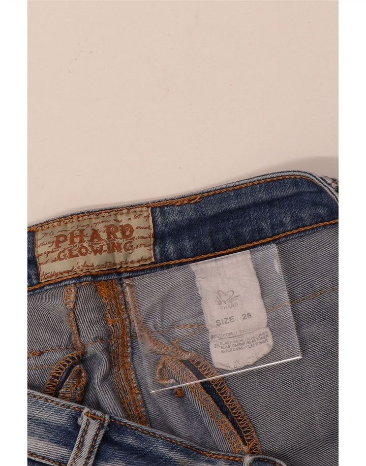 Phard Dame Slim Jeans W28 L33 Blå Bomuld