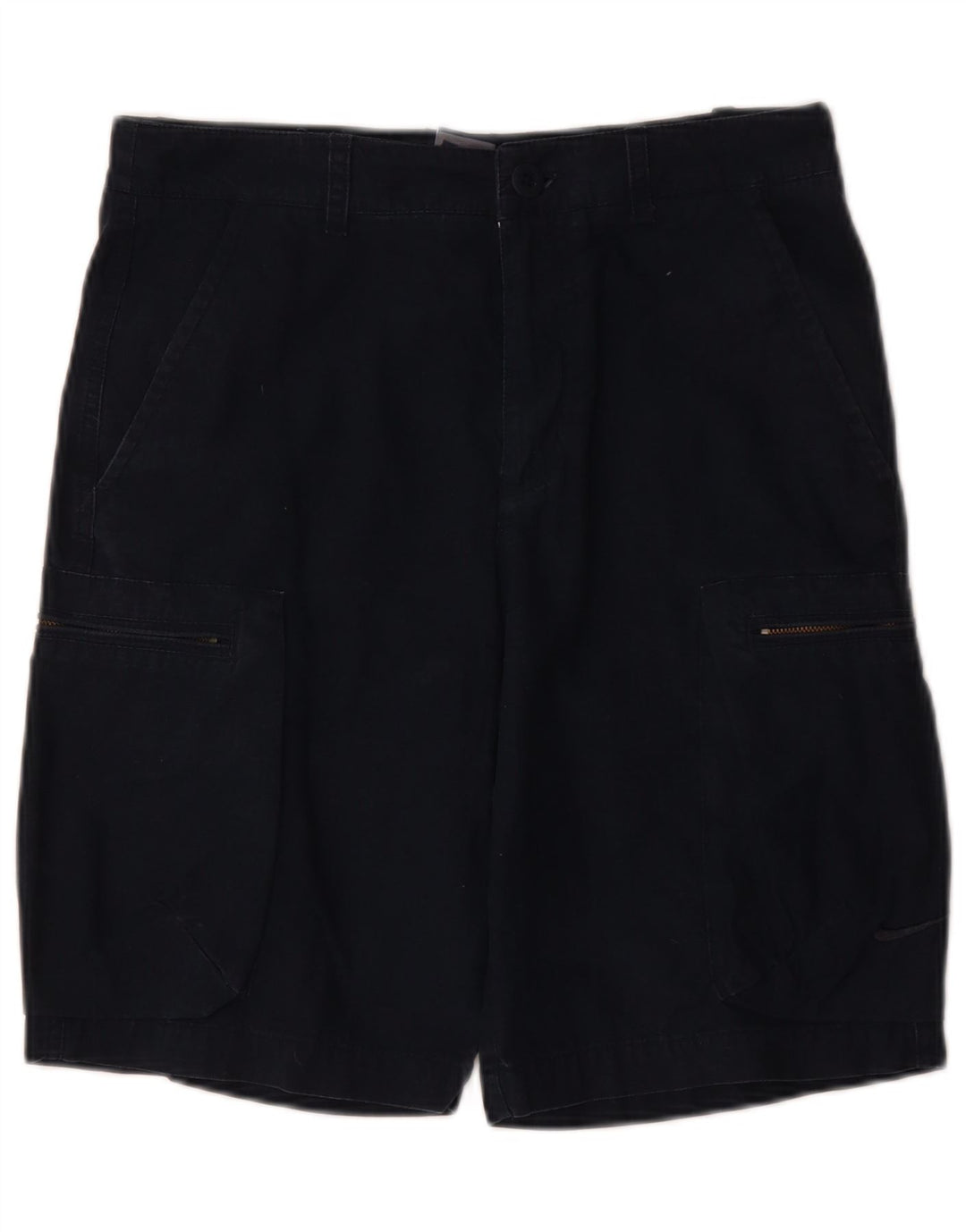 Nike Herre Cargo Shorts W30 Medium Navyblå Bomuld