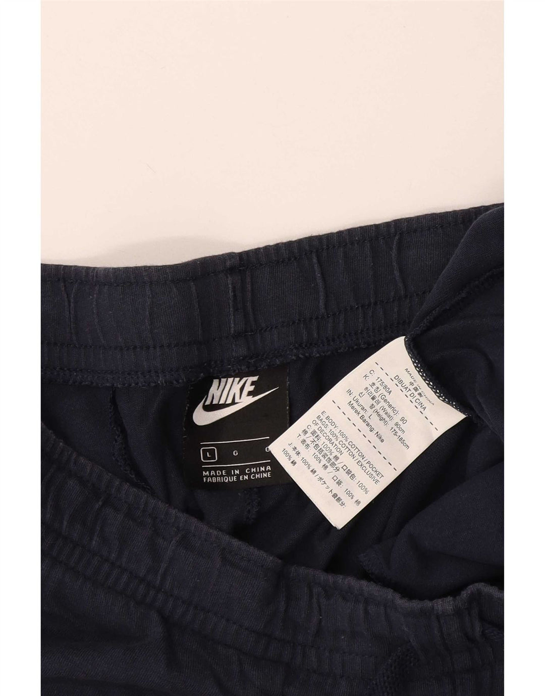 Nike Sportsshorts til mænd store marineblå bomuld