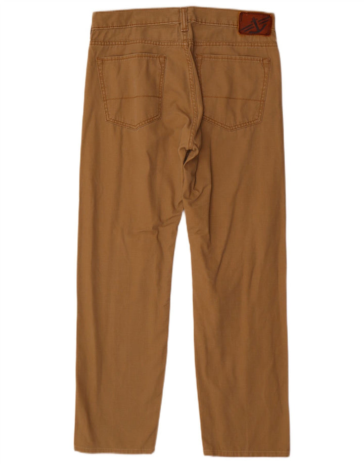 DOCKERS Straight Casual Bukser til mænd W30 L27 Beige Bomuld