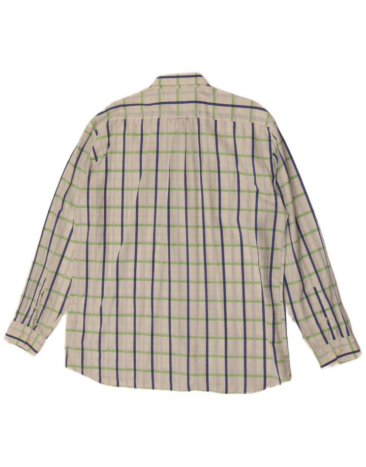 GANT herre Regular Fit skjorte XL hvid ternet bomuld