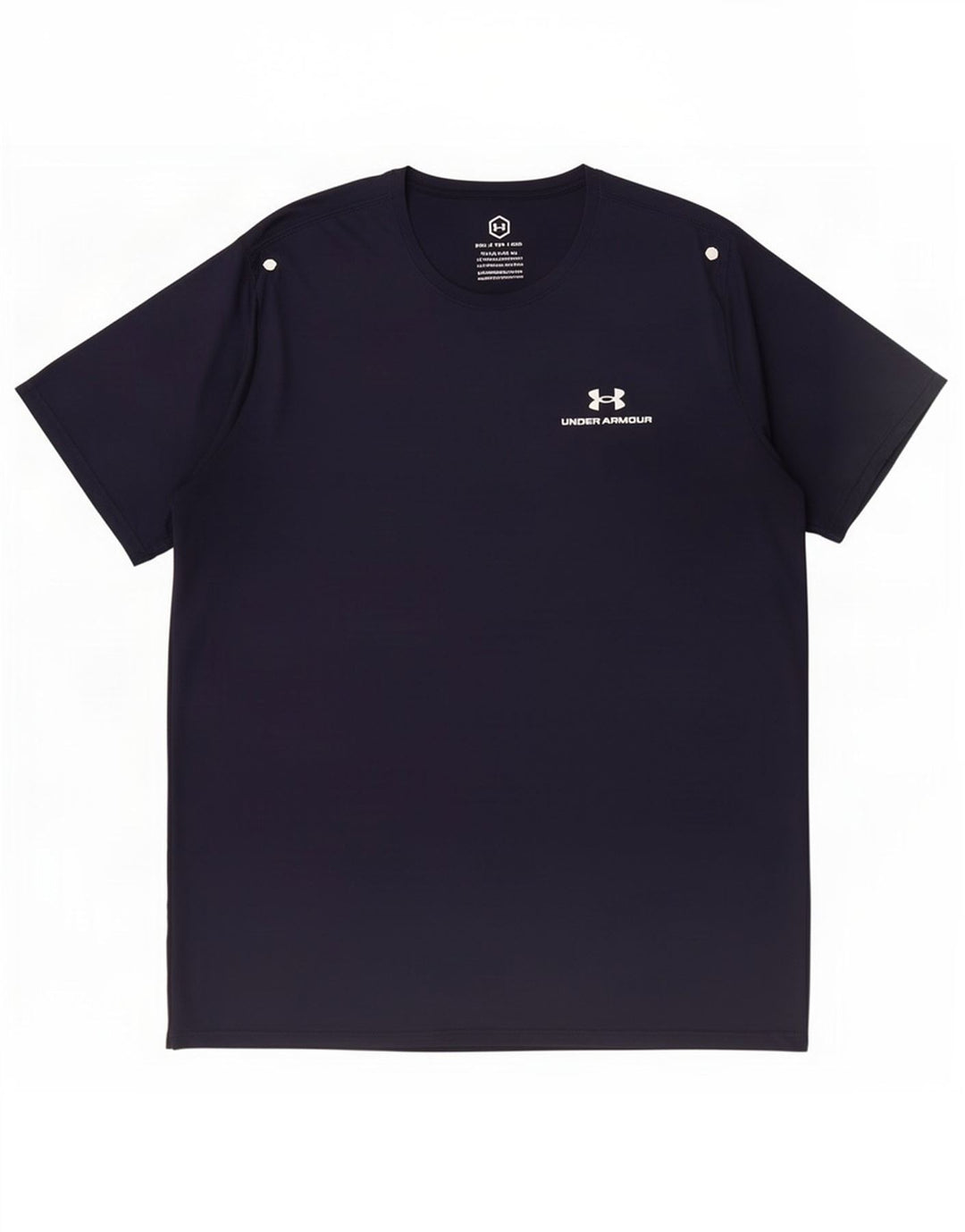 Under Armour Herre T-Shirt Top 2XL Navy Blue Polyester