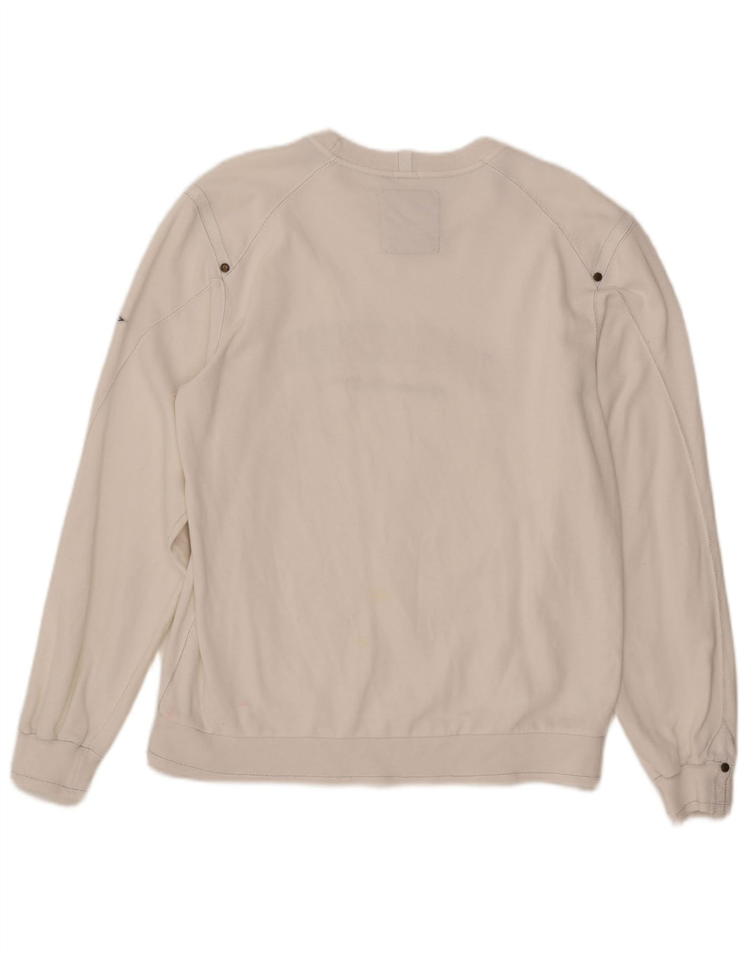 CHAMPION Herre Grafisk Sweatshirt Jumper Large White