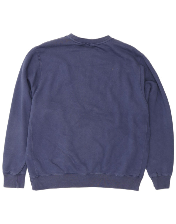 Nike Sweatshirt til mænd, stor marineblå bomuld