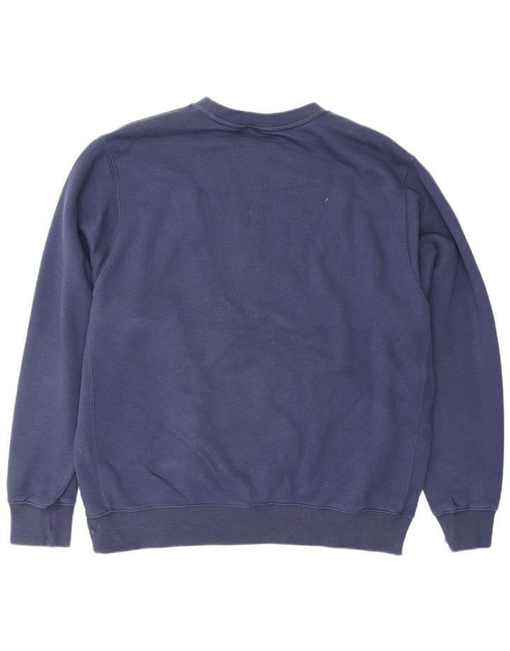 Nike Sweatshirt til mænd, stor marineblå bomuld