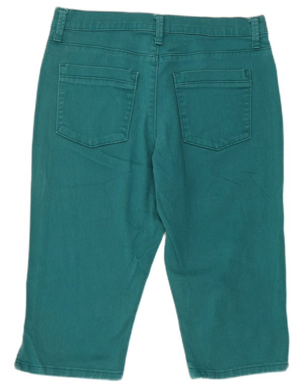 Lee Womens Classic Fit denimshorts US 8 Medium W30 Grøn bomuld