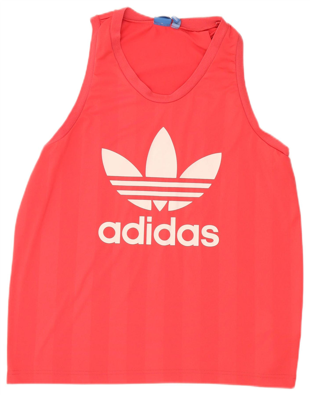 ADIDAS grafisk vest til mænd, stor rød polyester