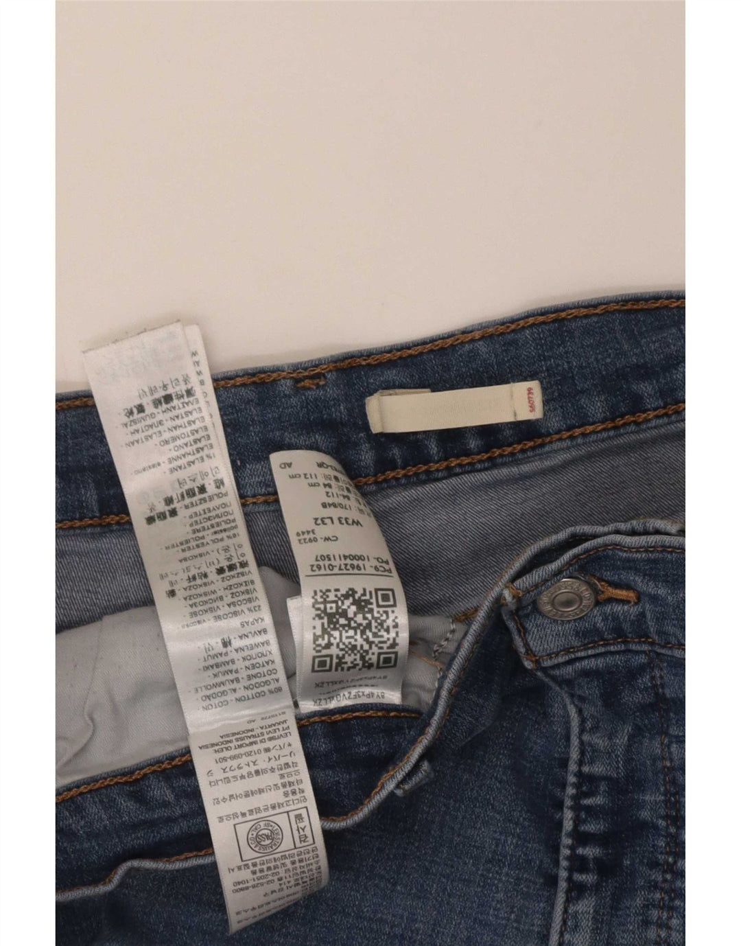 Levi's Dame 312 Shaping Slim Jeans W33 L32 Blå Bomuld