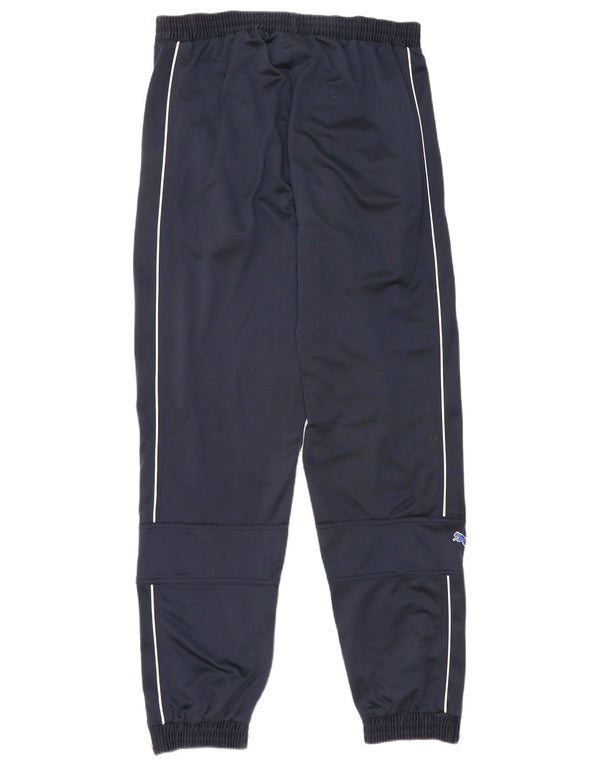 Puma Herre grafisk træningsdragt Bukser Joggers Large Navy Blue Polyester