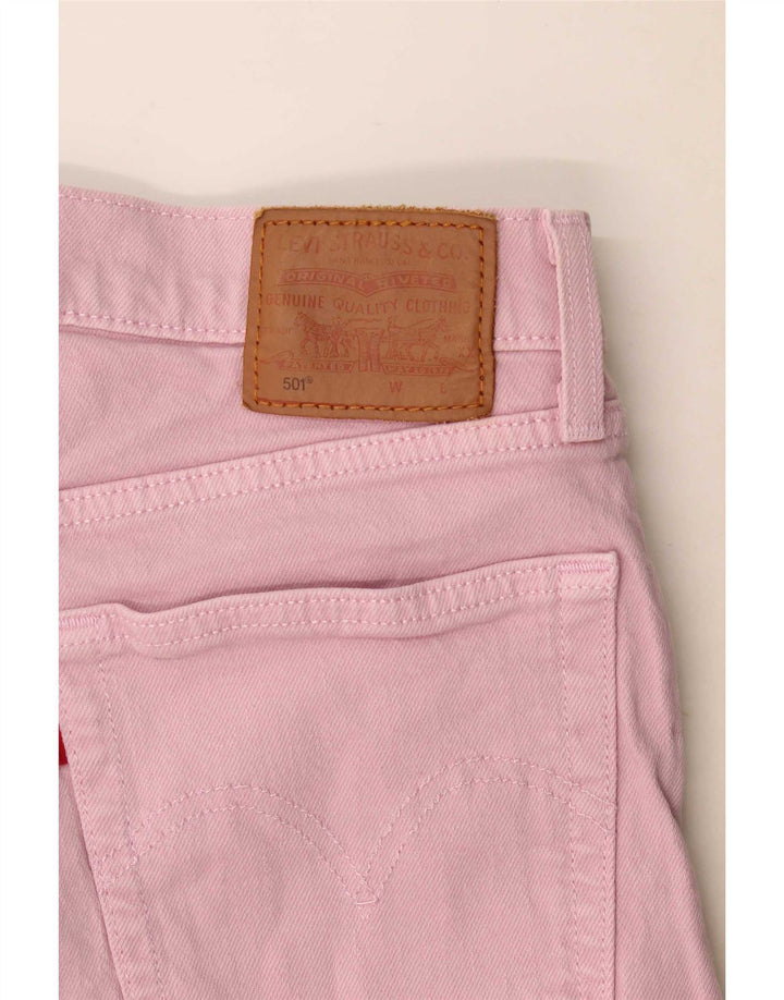 Levi's Dame 501 Straight Jeans W28 L29 Pink