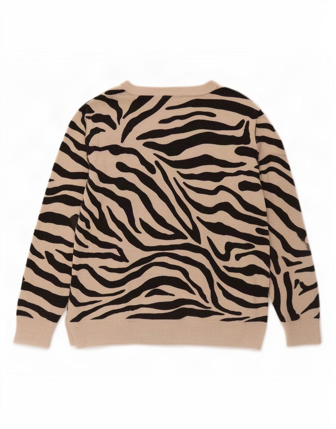 Marks & Spencer Dame Boat Neck Jumper Sweater UK 16 Large Beige