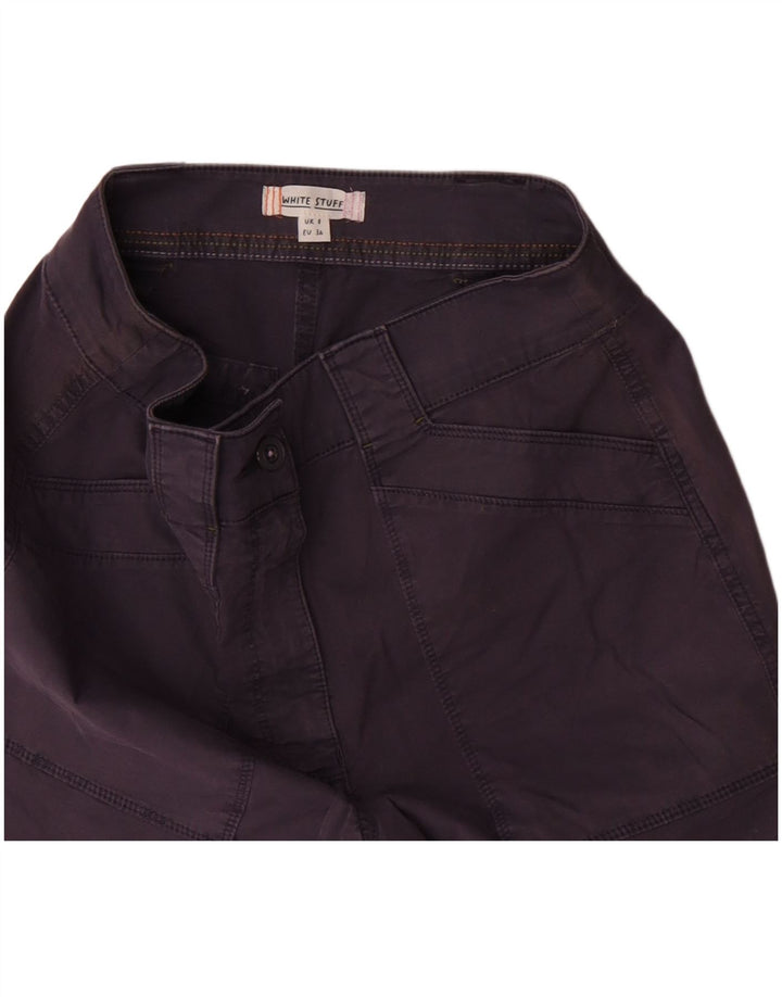 WHITE STUFF Casual Shorts til kvinder UK 8 Small W27 Purple