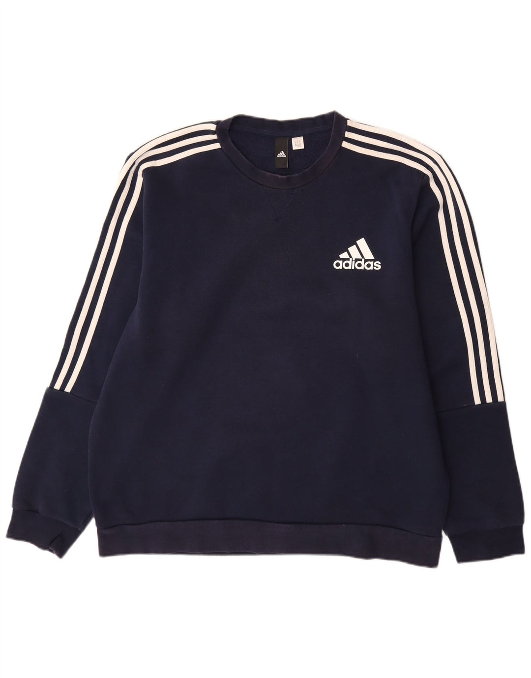 ADIDAS Sweatshirt til mænd, stor marineblå