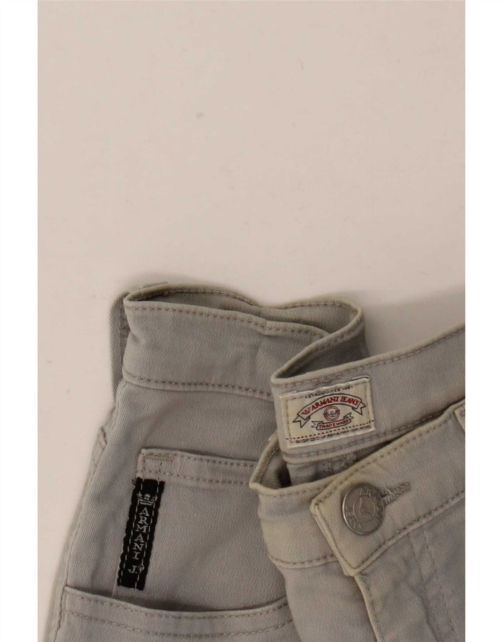 Armani Dame Slim Casual Bukser W26 L27 Grå