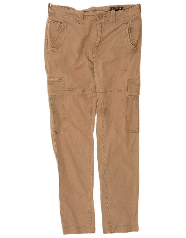 Superdry Slim Cargo Bukser til mænd W30 L32 Beige Bomuld