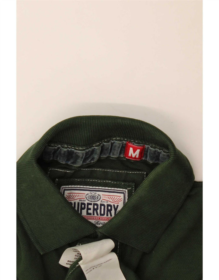 Superdry herre poloshirt mellemgrøn bomuld