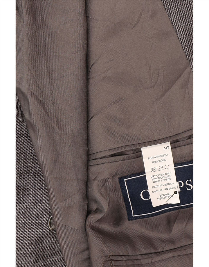 Chaps Herre 2-knaps blazerjakke UK 44 2XL Grå Uld