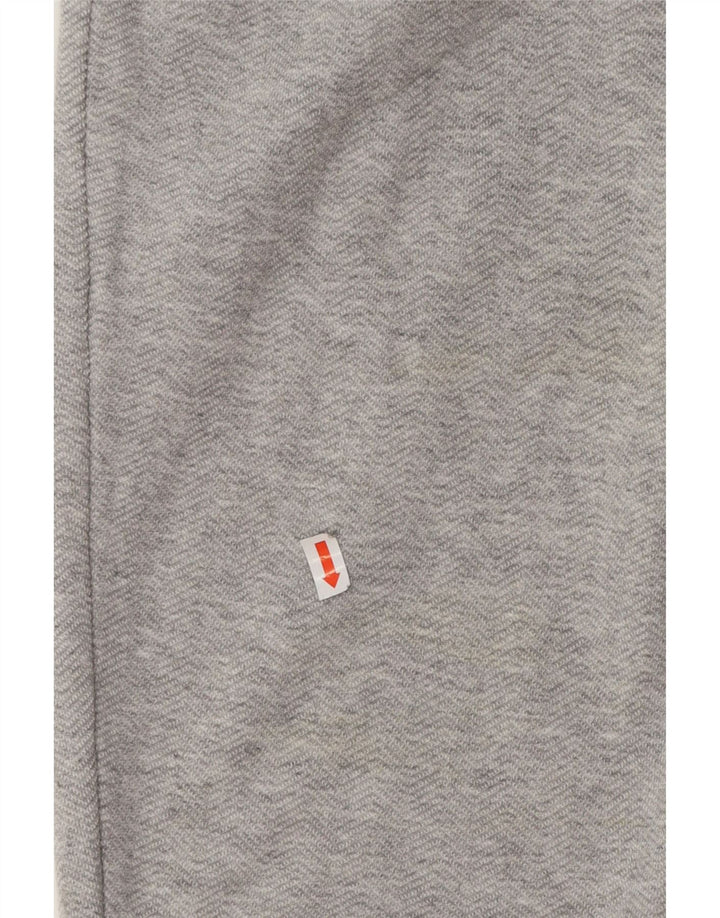 ADIDAS grafiske træningsdragtbukser til kvinder Joggers UK 8/10 Small Grey