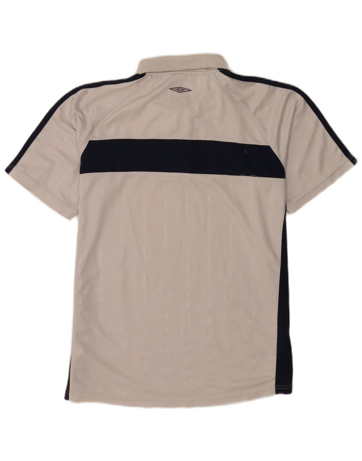 Umbro Herre Polo Shirt Medium White Colourblock