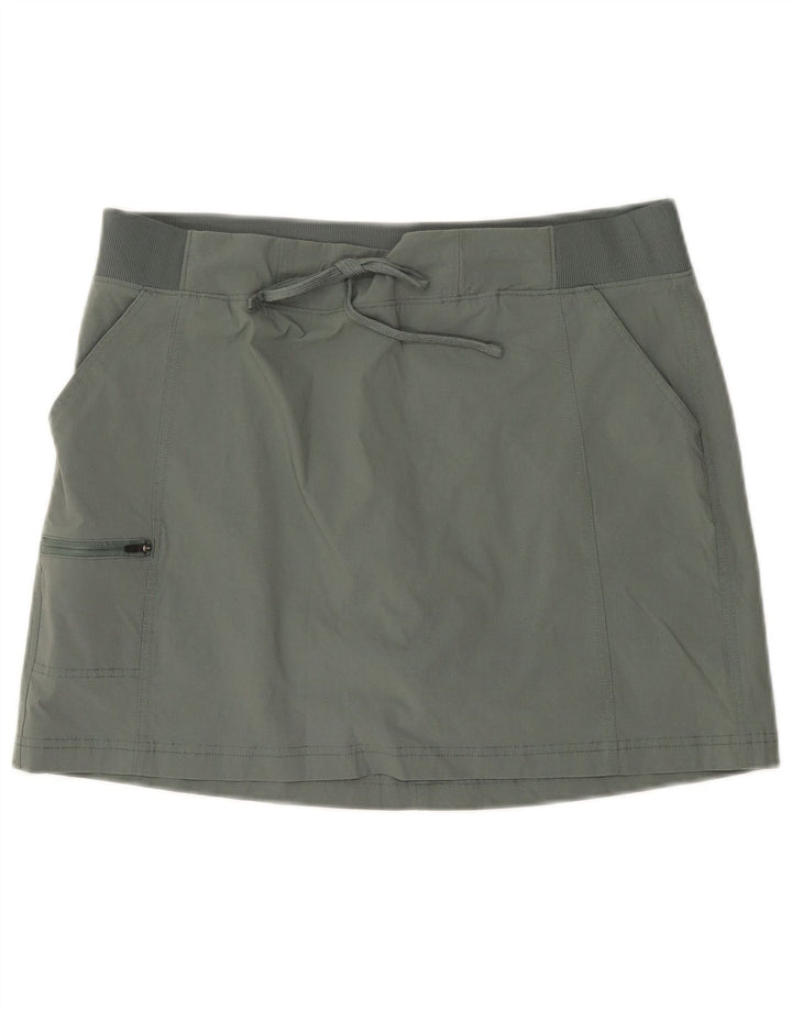 Eddie Bauer Dame Cargo Nederdel XL W36 Khaki Nylon