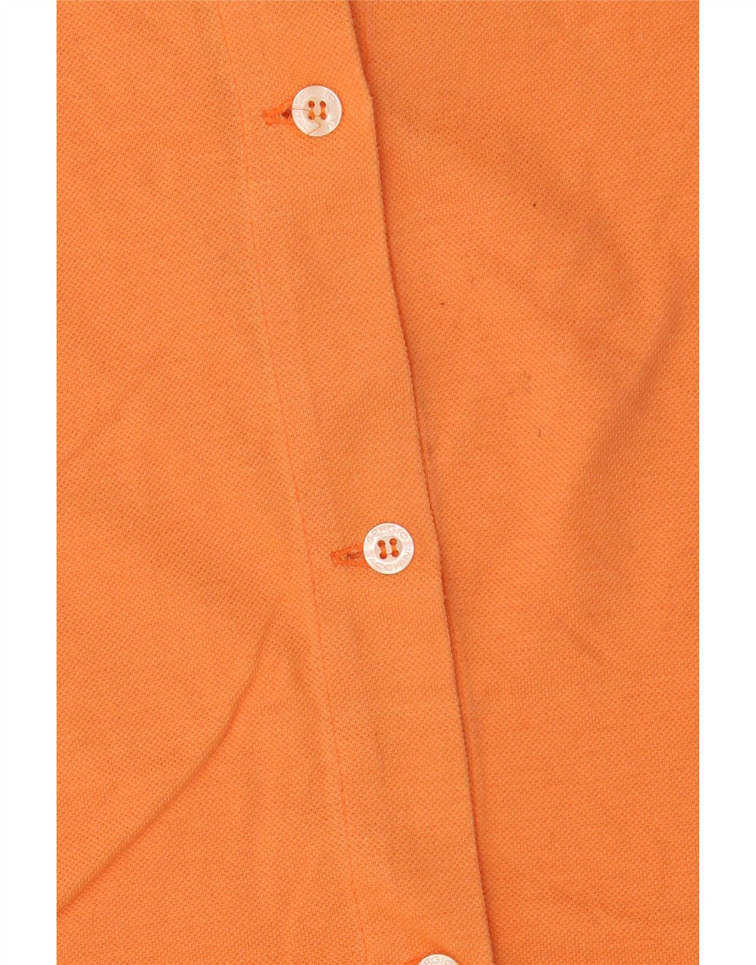 SERGIO TACCHINI Kortærmet skjortebluse til kvinder UK 14 Medium Orange
