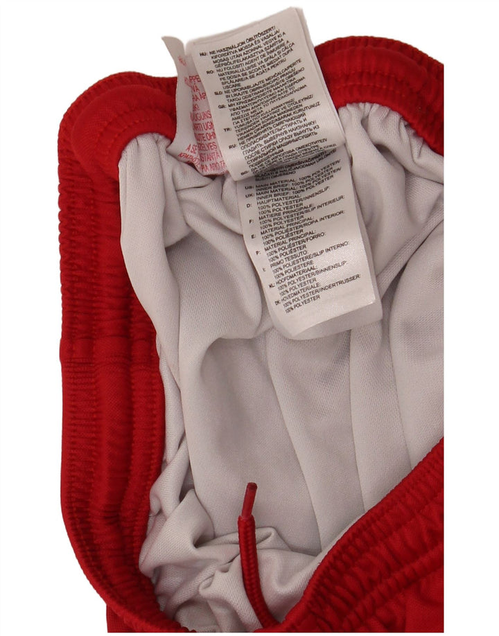 Adidas Boys Climalite Sportshorts 13-14 år Rød Polyester