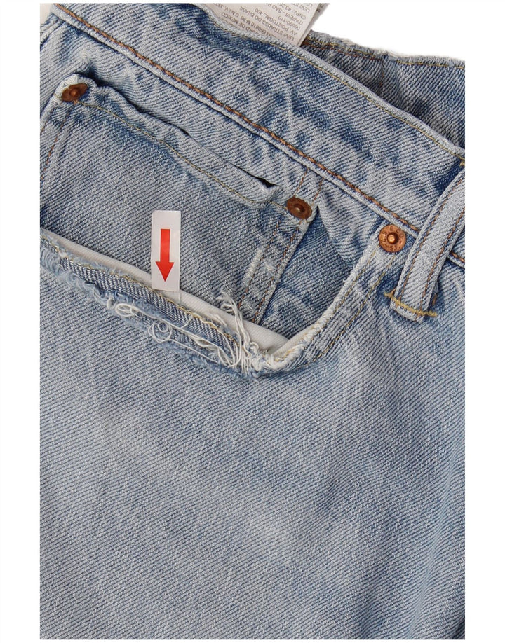 Levi's Herre 502 tilspidsede jeans W36 L32 blå bomuld