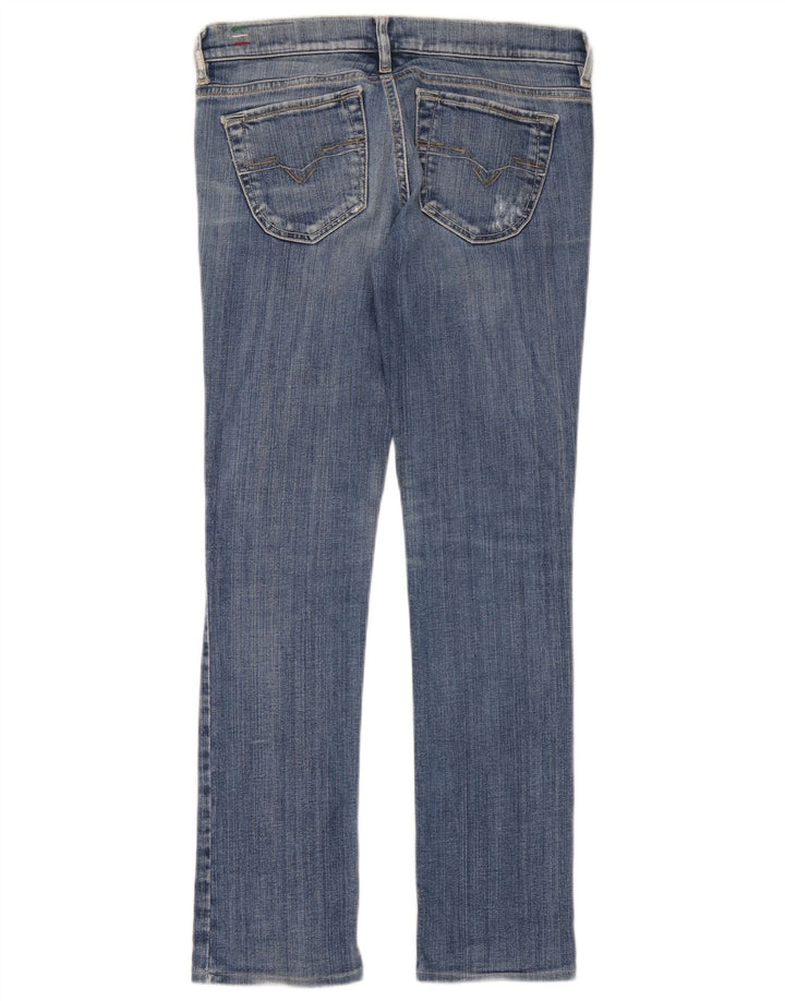 Diesel Dame Liv Slim Jeans W29 L30 Blå Bomuld