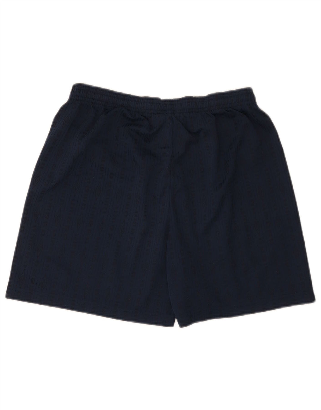 Umbro Herre grafiske sportsshorts Medium marineblå stribet polyester