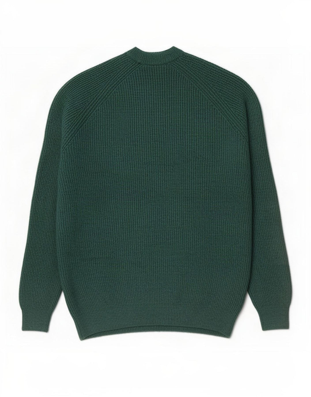 Marks & Spencer Herre sweater med rund hals XL Grøn polyamid