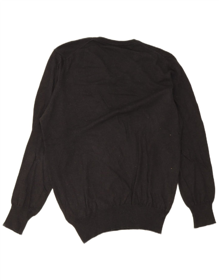 Avirex Herre V-hals sweater XL sort bomuld
