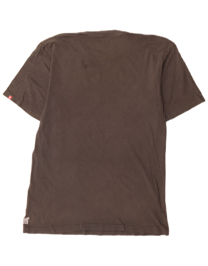DC Herre grafisk T-shirt Top Stor grå bomuld