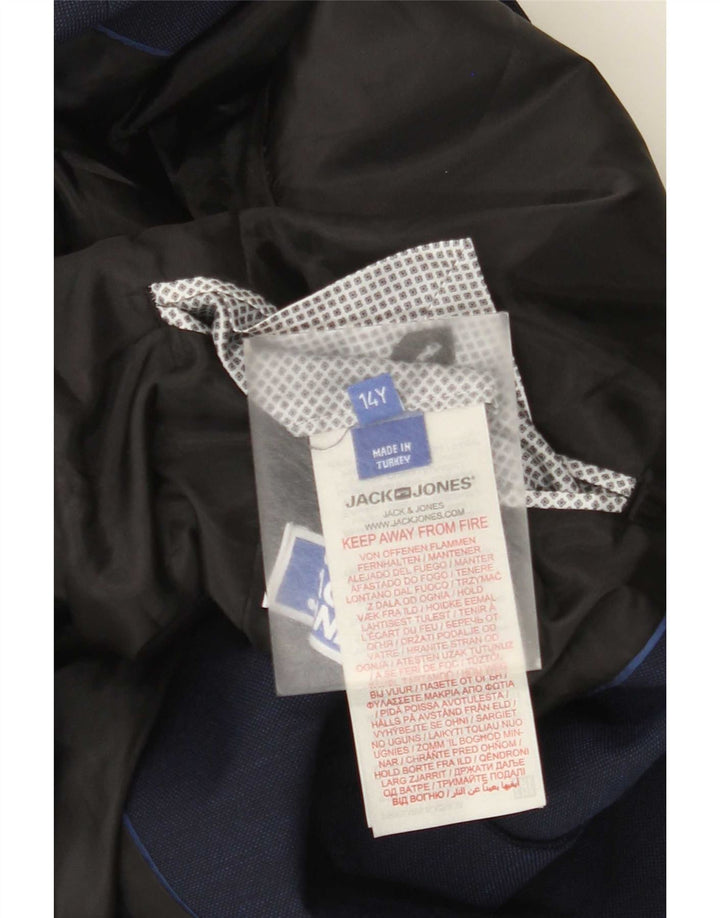 Jack & Jones Boys 2-knaps blazerjakke 13-14 år marineblå polyester