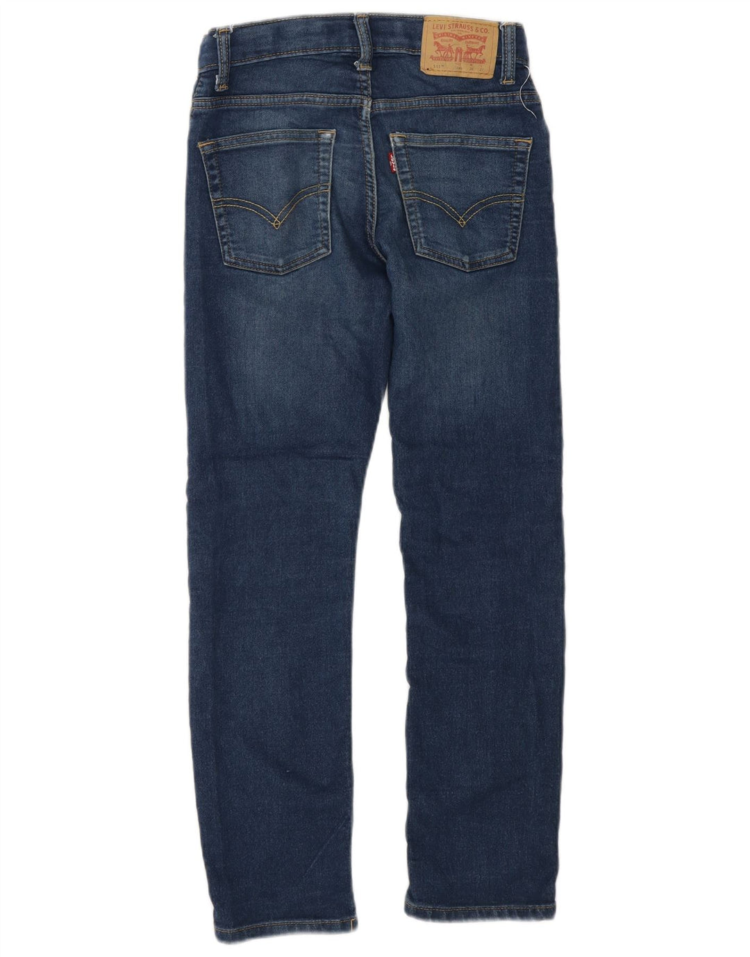 Levi's Boys 511 Slim Jeans 11-12 år W26 L27 Blå Bomuld