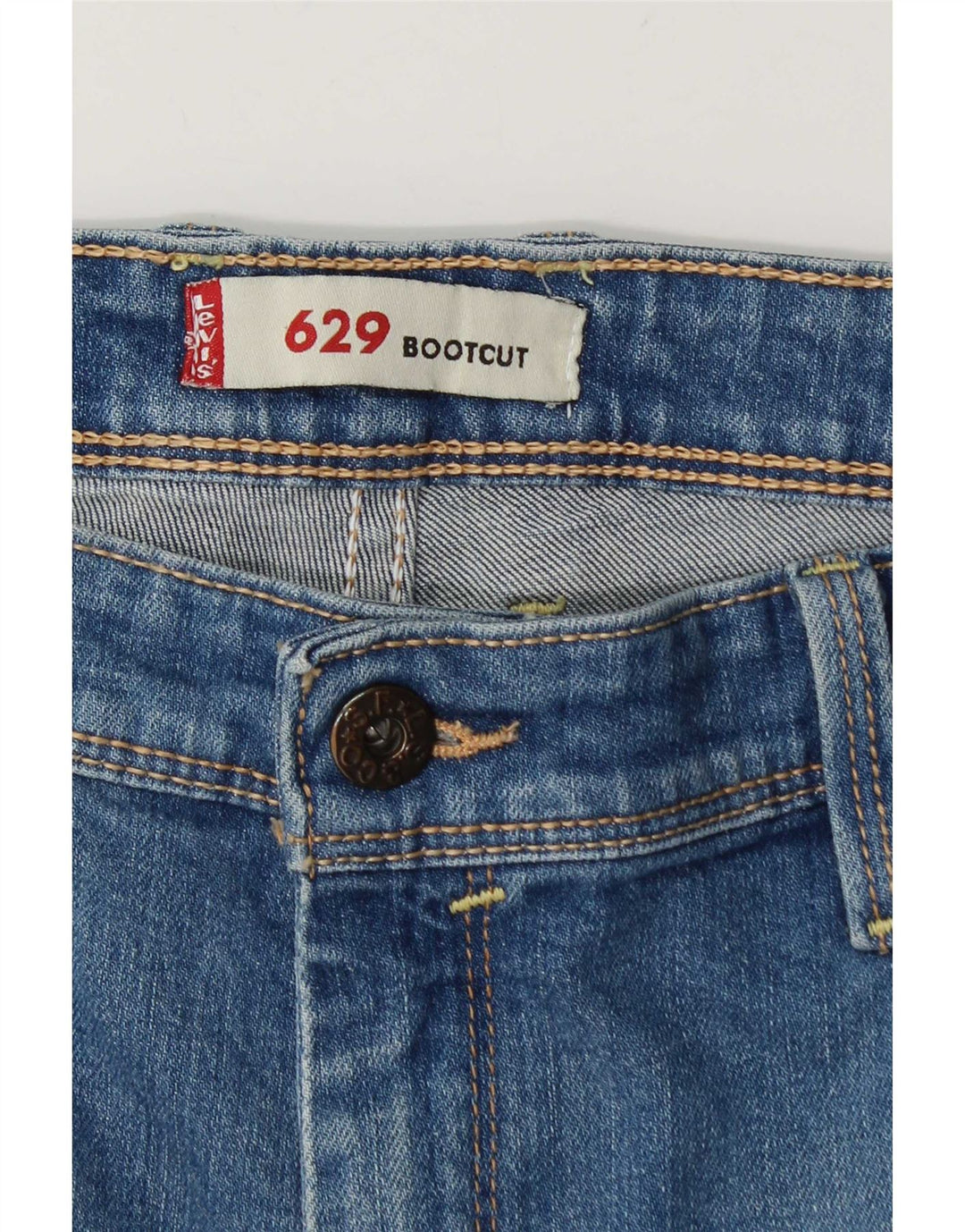 Levi's Herre 629 Bootcut Jeans W32 L32 Blå