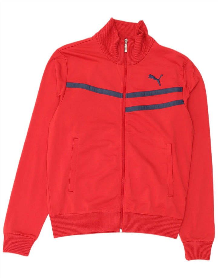 Puma Træningsdragt til mænd Top jakke Medium rød stribet polyester