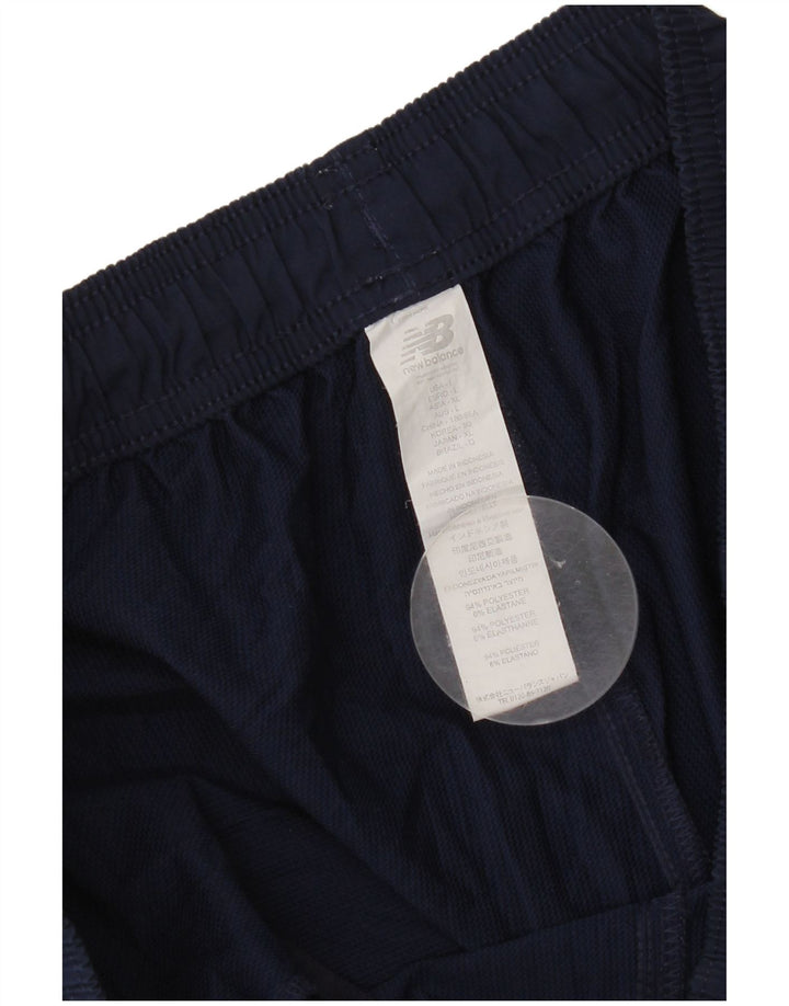 New Balance Herre træningsdragt Bukser Large Navy Blue Polyester