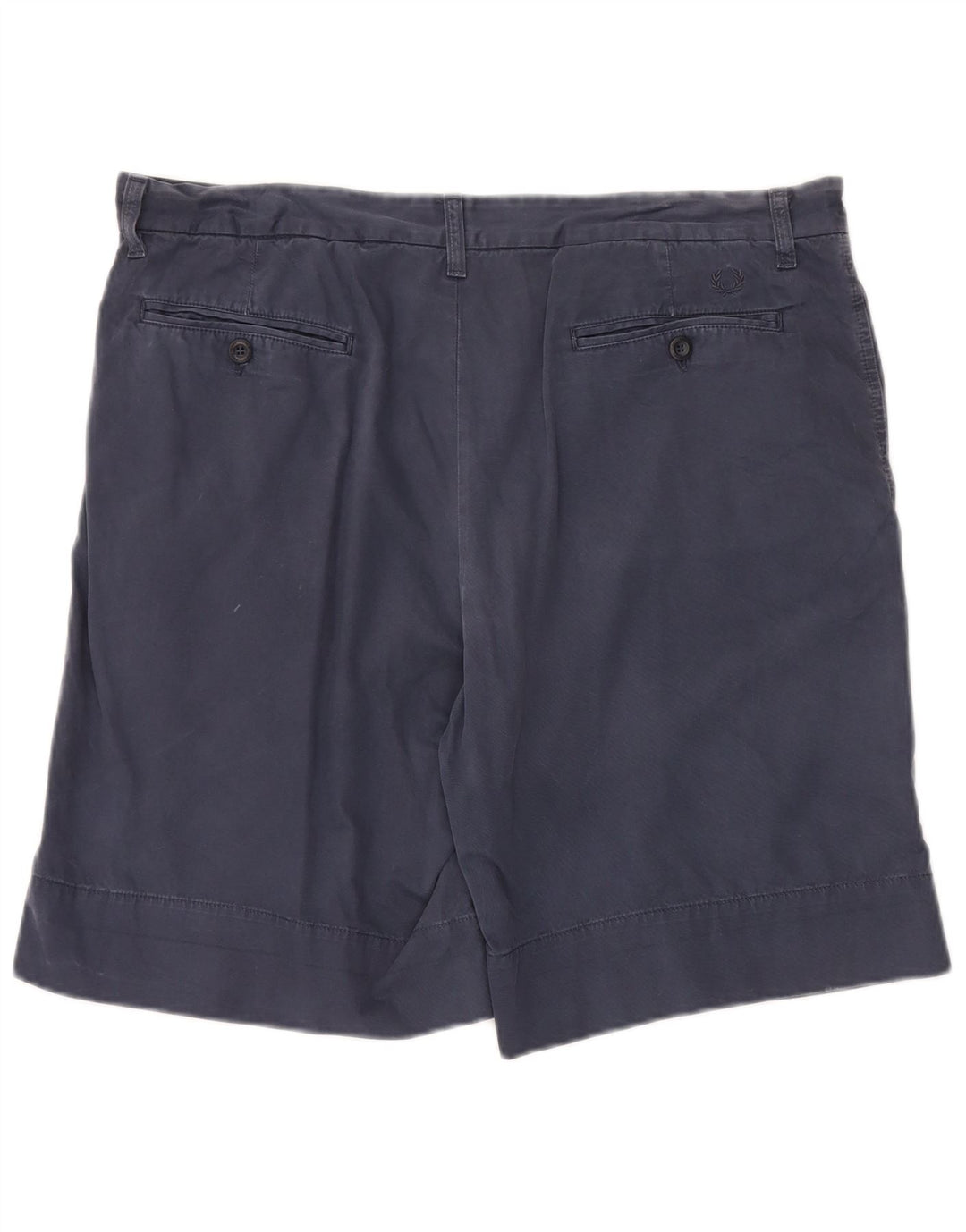 FRED PERRY Herre Chino Shorts IT 54 2XL W38 Marineblå Bomuld