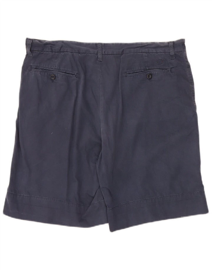 FRED PERRY Herre Chino Shorts IT 54 2XL W38 Marineblå Bomuld