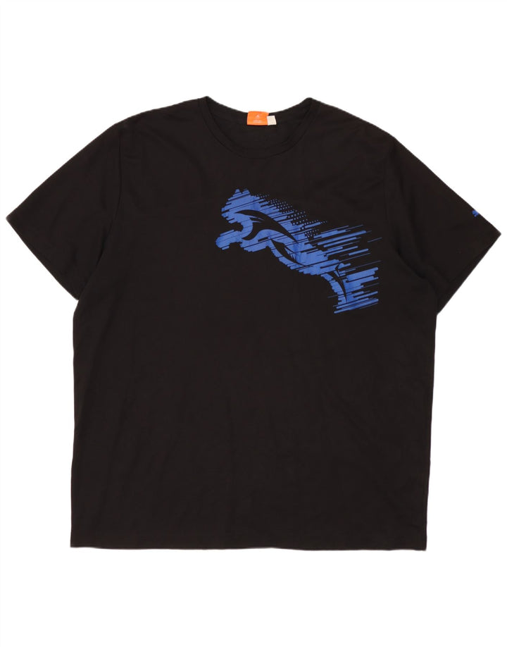 PUMA Herre grafisk T-shirt Top XL Sort