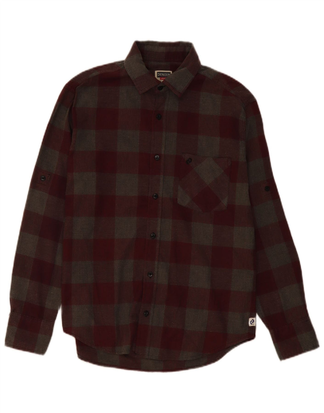 Levi's Herre Denizen Flannel Shirt Lille Grå Gingham